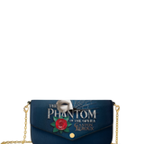 "The Phantom Of The Opera" Envelope Chain Crossbody Bag - CLEAROUT