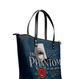 "The Phantom Of The Opera" Leather Tote Bag