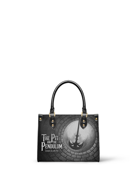 "The Pit And The Pendulum" Small Leather Handbag - NEW WORKSHOP SALE