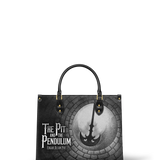 The Pit And The Pendulum Leather Handbag
