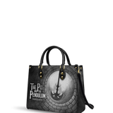 The Pit And The Pendulum Leather Handbag