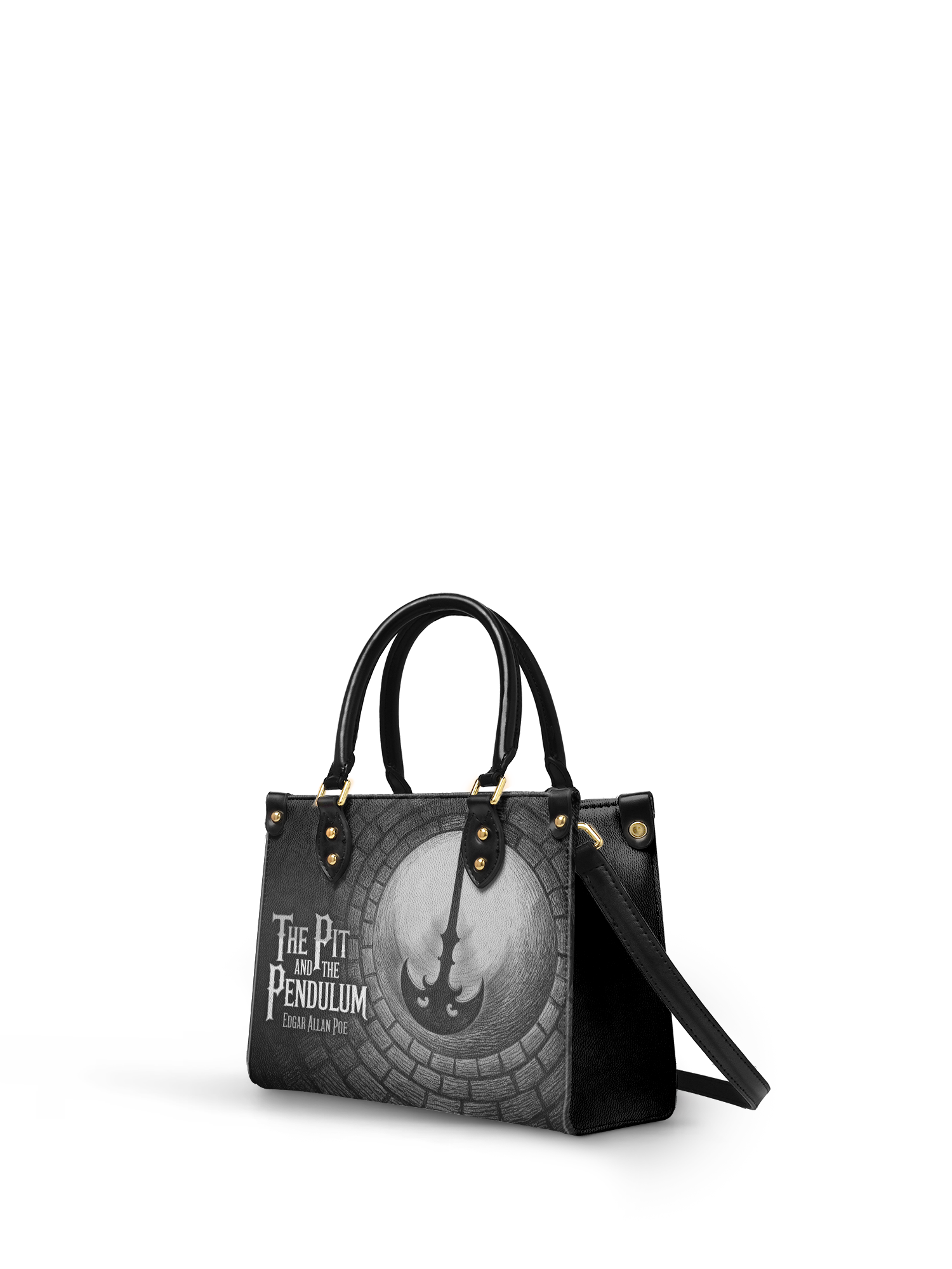 "The Pit And The Pendulum" Small Leather Handbag - NEW WORKSHOP SALE