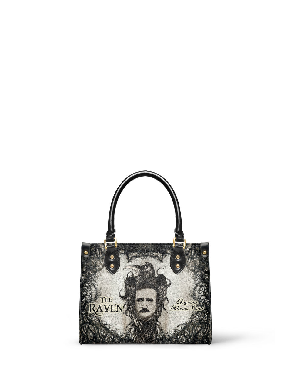 "The Raven" Small Leather Handbag