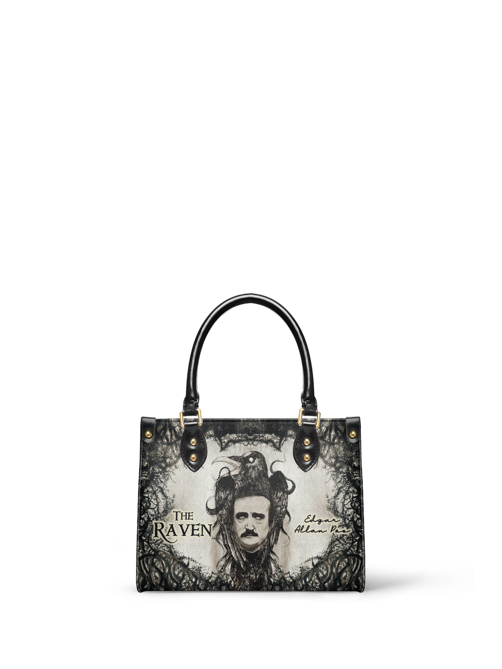 "The Raven" Small Leather Handbag - FALL CLEARANCE DEAL