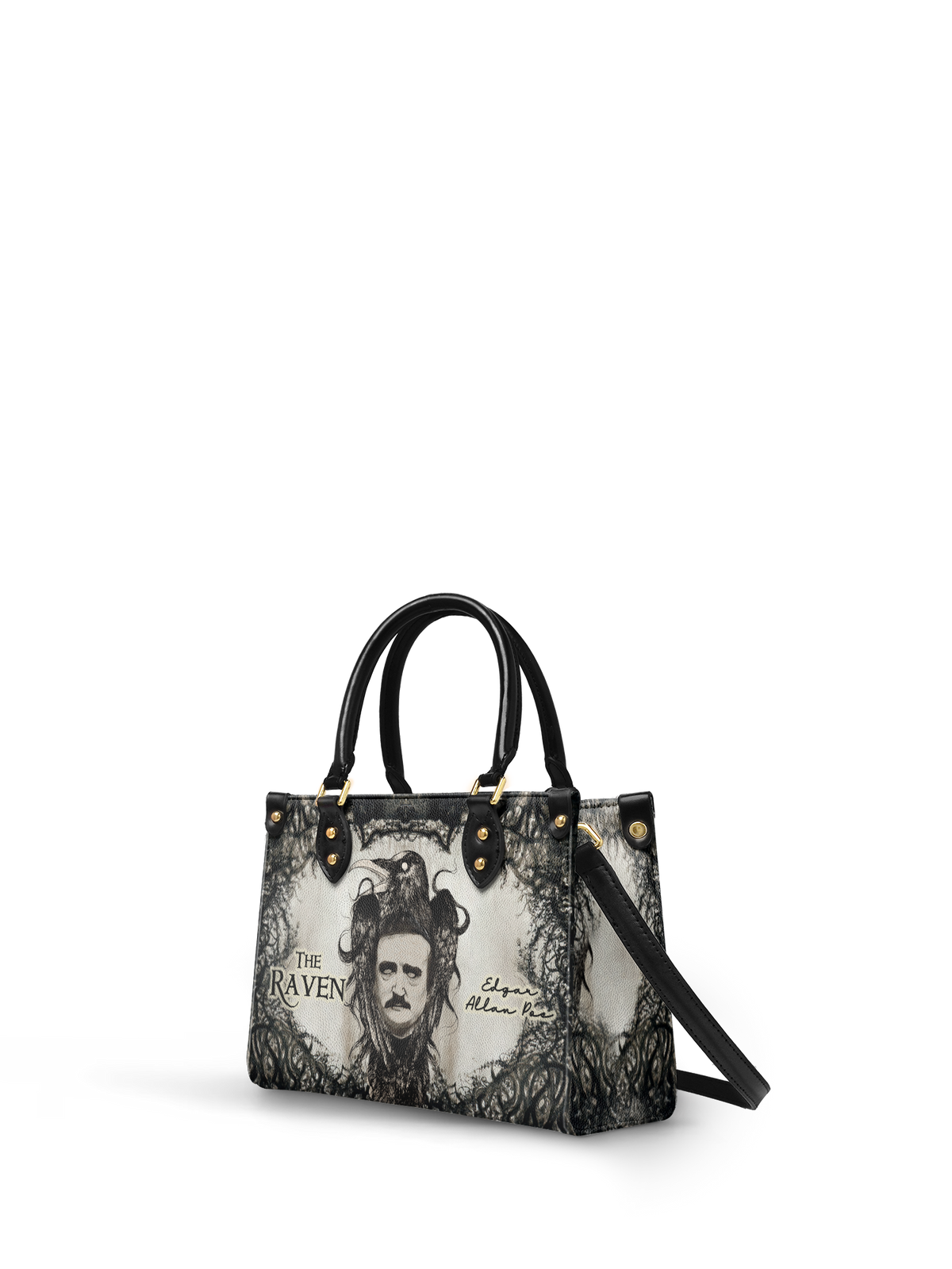 "The Raven" Small Leather Handbag - FALL CLEARANCE DEAL