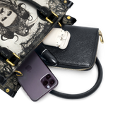 "The Raven" Small Leather Handbag