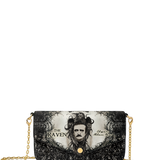 "The Raven" Envelope Chain Crossbody Bag - CLEAROUT