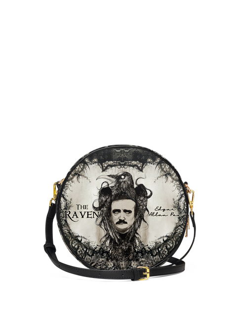 "The Raven" Circle Crossbody Bag