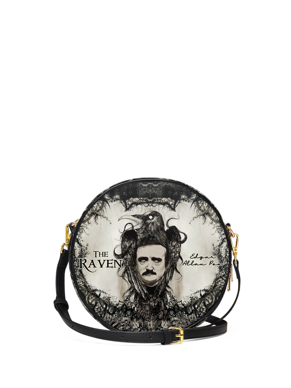 "The Raven" Circle Crossbody Bag