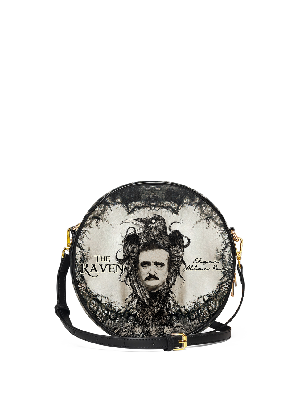 "The Raven" Circle Crossbody Bag - FALL DEAL