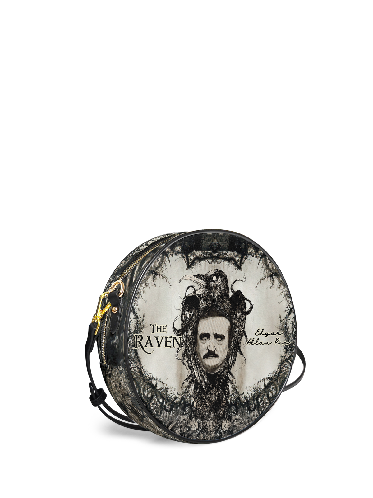 "The Raven" Circle Crossbody Bag - FALL DEAL