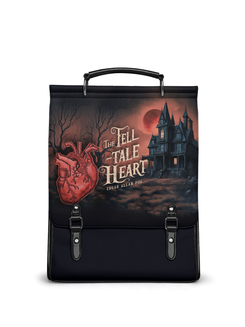 "The Tell-Tale Heart" Leather Backpack