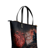 The Tell Tale Heart Leather Tote Bag Deal