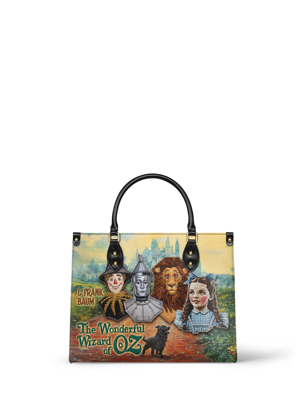 "Emerald City Dream" - Brown Interior - Leather Handbag