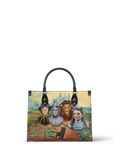 "Emerald City Dream" - Brown Interior - Leather Handbag