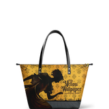 "The Yellow Wallpaper" Leather Tote Bag
