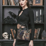 "Lenore" - Black Interior - Small Leather Handbag
