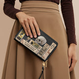 Lovecraftian Black Wallet - CLEAROUT
