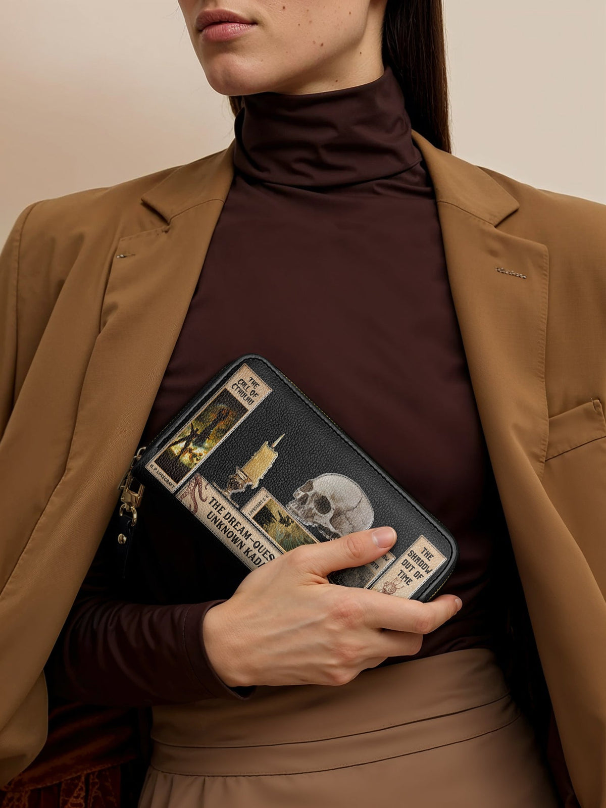 Lovecraftian Black Wallet - FALL DEAL