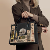 Lovecraftian Black Leather Handbag Deal