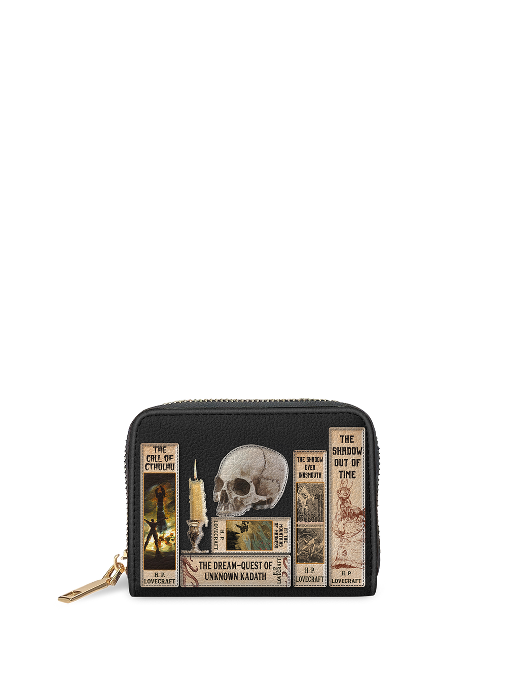 Lovecraftian Black Mini Wallet - FALL CLEARANCE DEAL
