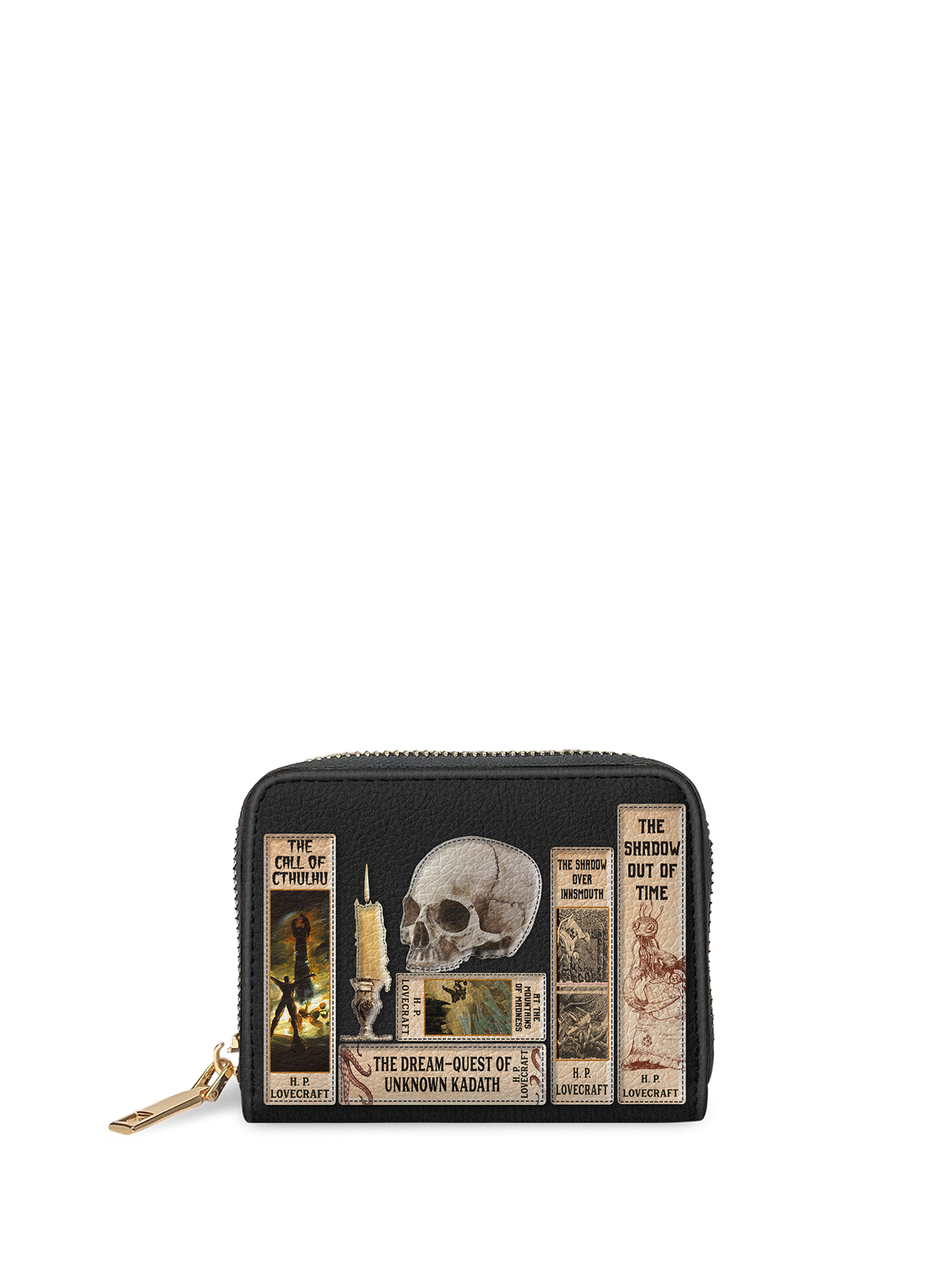 Lovecraftian Black Mini Wallet - FALL CLEARANCE DEAL