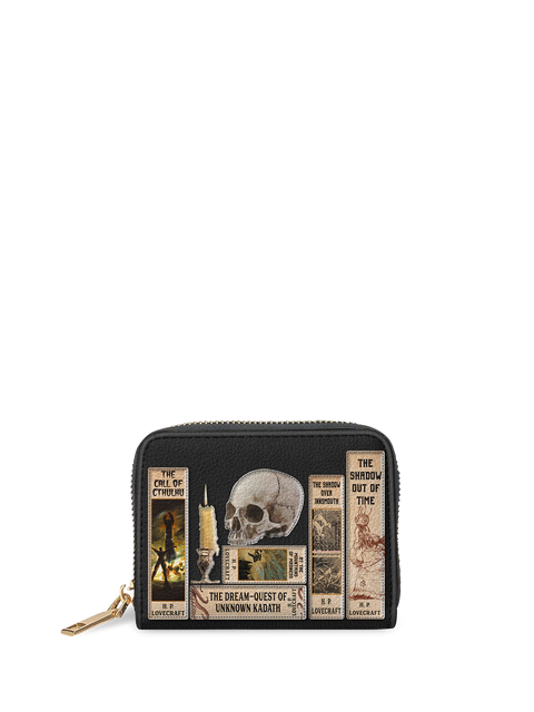 Lovecraftian Black Mini Wallet