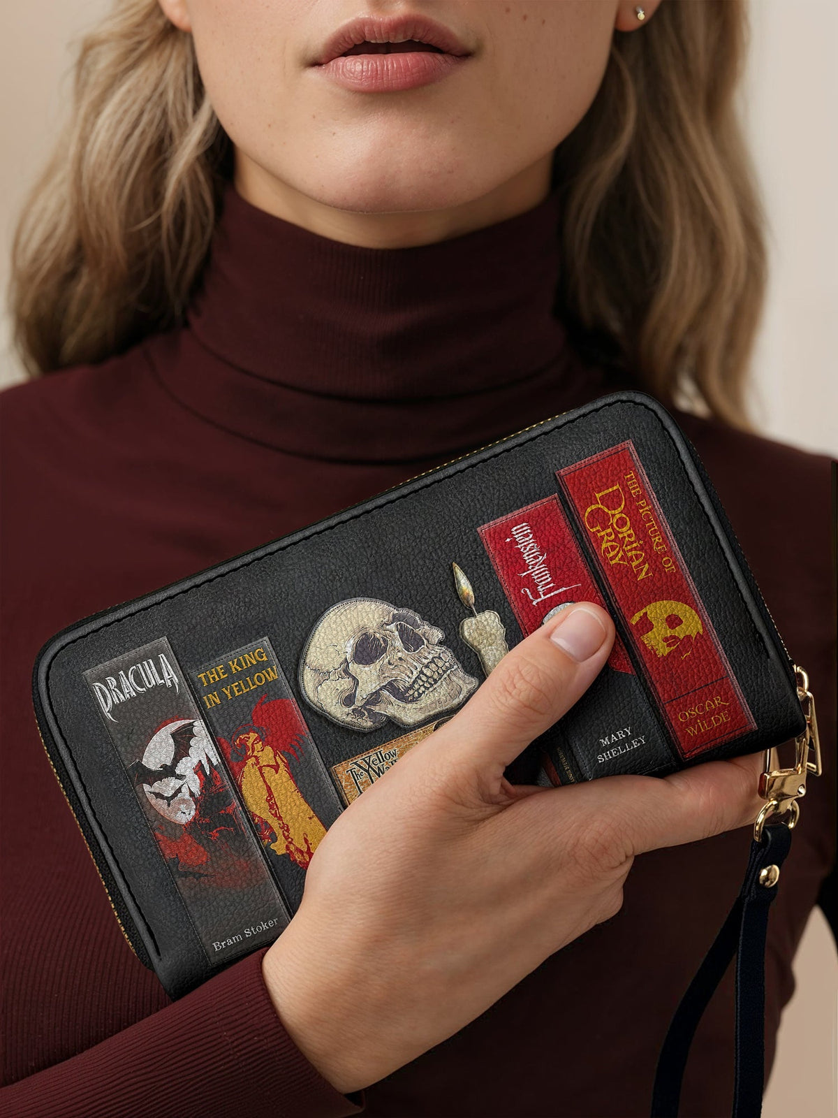 "The Codex of Gothic Tales" Deadlight Black Wallet - FALL DEAL