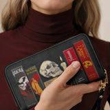 "The Codex of Gothic Tales" Deadlight Black Wallet - CLEAROUT