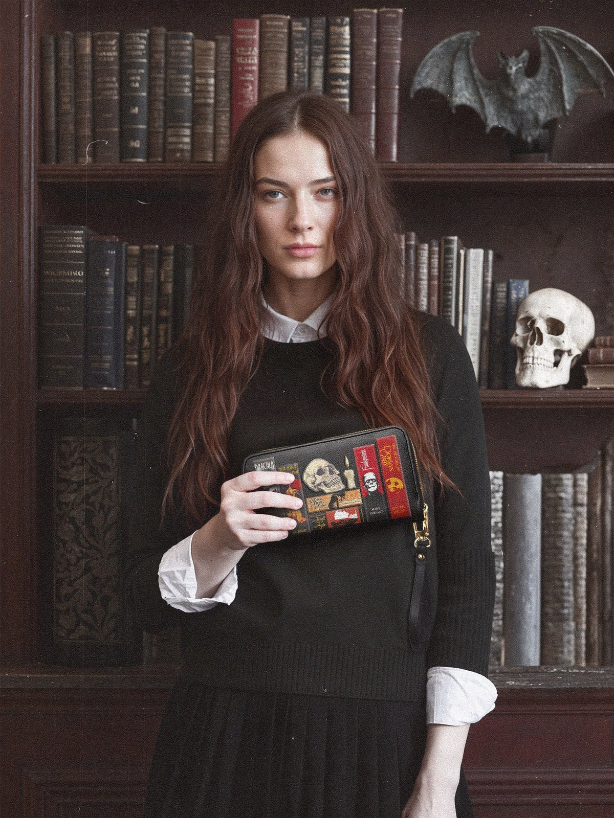 "The Codex of Gothic Tales" Deadlight Black Wallet - FALL DEAL