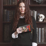 "The Codex of Gothic Tales" Deadlight Black Wallet - CLEAROUT
