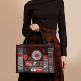 The Crimson Codex Leather Handbag Deal