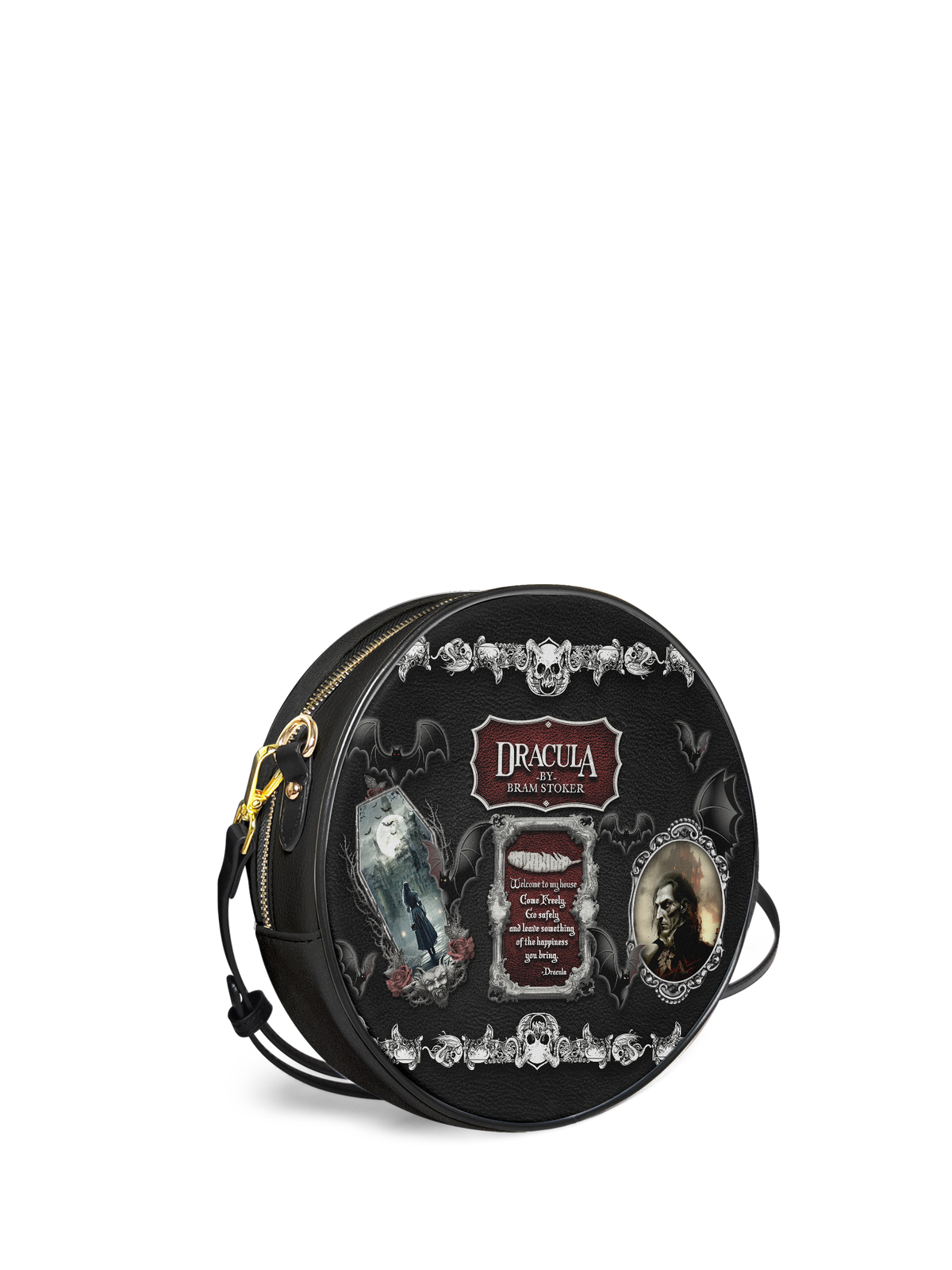 "The Dracula" Circle Crossbody Bag - FALL DEAL