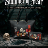 The Codex of Gothic Tales Leather Tote Bag Deal