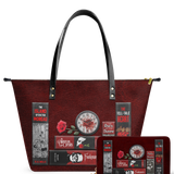 The Crimson Codex Leather Tote Bag Deal