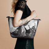 "Ligeia" Leather Tote Bag Matching Set - CLEAROUT
