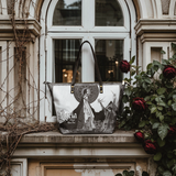 "Ligeia" Leather Tote Bag Matching Set - CLEAROUT
