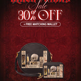 Lovecraftian Black Circle Crossbody Bag Deal