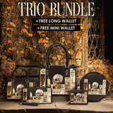 Lovecraftian Black The Signature Trio Bundle (Small Leather Handbag)