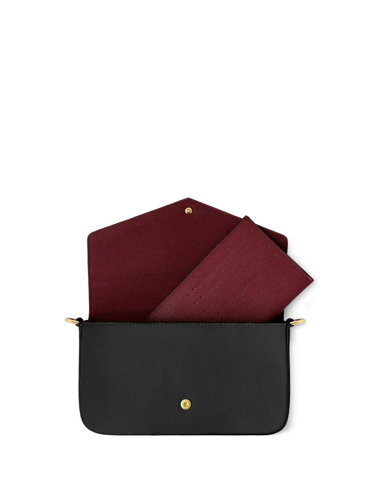 Lovecraftian Black Envelope Chain Crossbody Bag - FALL DEAL