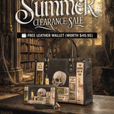 Lovecraftian Black Leather Handbag Deal
