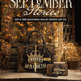 "Macbeth" Leather Handbag Deal