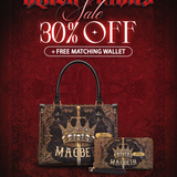 "Macbeth" Small Leather Handbag Deal