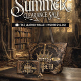 "Macbeth" Leather Tote Bag Deal