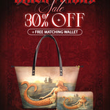 "Mermaid’s Sacrifice" Leather Tote Bag Deal