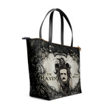 "The Raven" Leather Tote Bag
