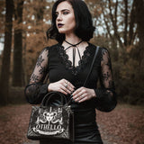 "Othello" - Black Interior - Small Leather Handbag