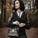 "Othello" - Black Interior - Small Leather Handbag - CLEAROUT