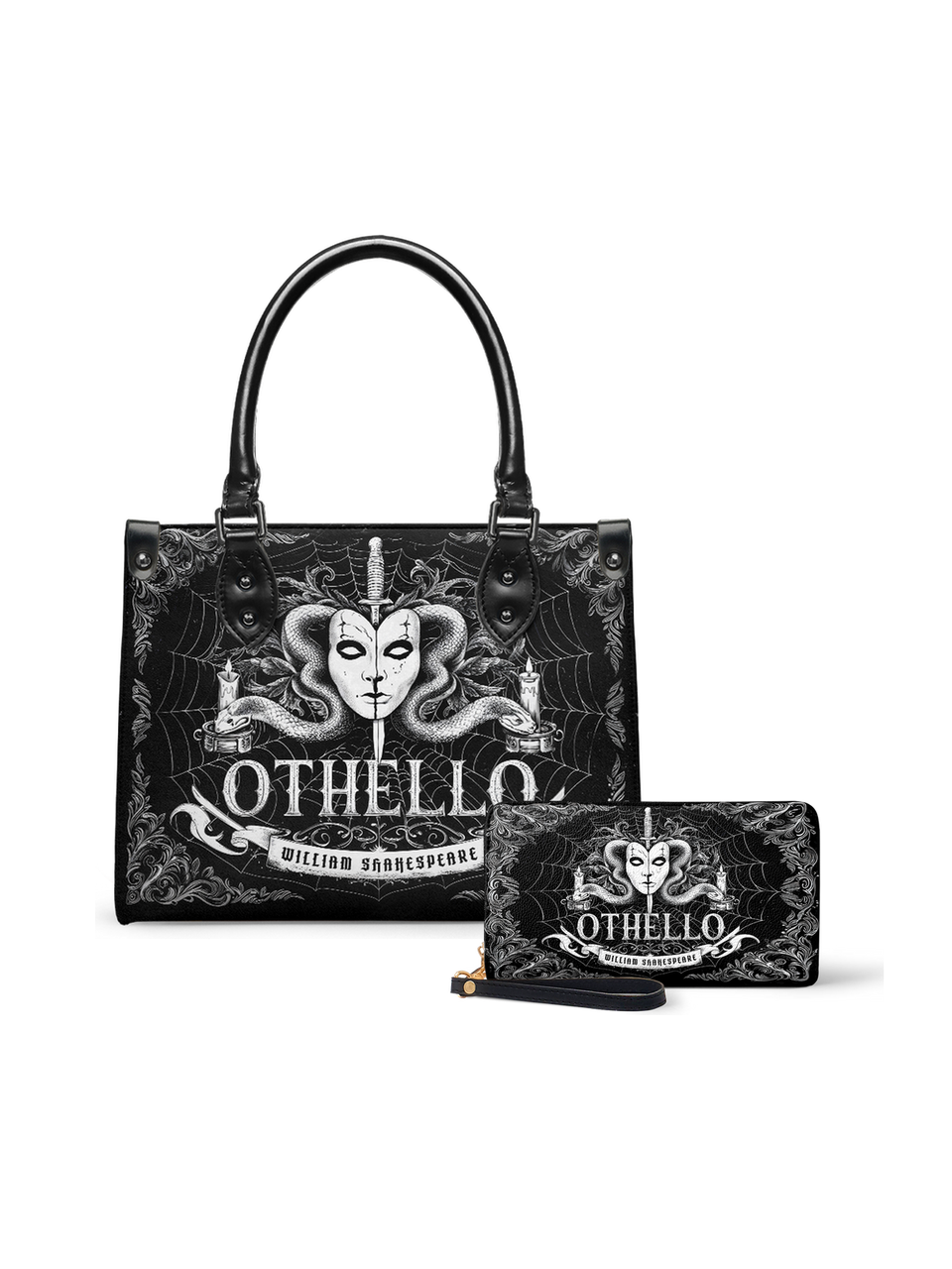 "Othello" Small Leather Handbag - NEVERMORE DEAL