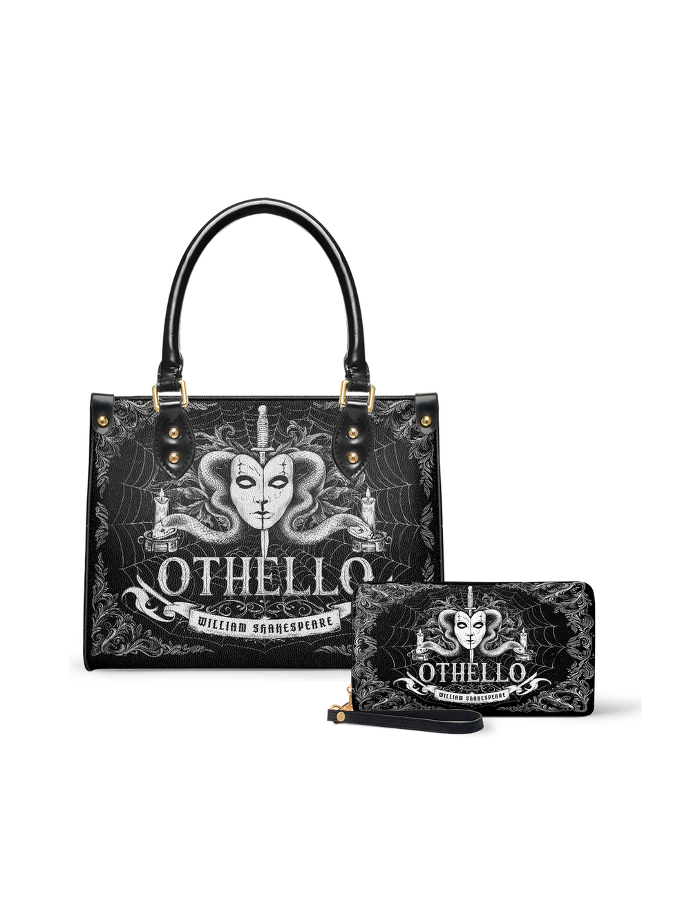 "Othello" Small Leather Handbag - NEVERMORE DEAL
